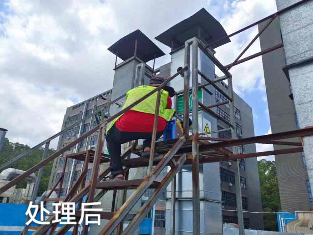 深圳市騰業(yè)格威膠粘制品廢氣檢測